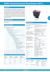 1410-F110-P1F1-W14QB3-3.5A Datenblatt Cover