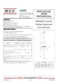 3KP36A-TP Datasheet Cover