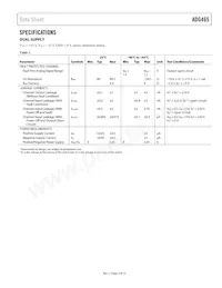 ADG465BRTZ-REEL7 Datasheet Page 3