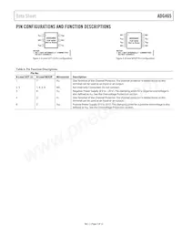 ADG465BRTZ-REEL7 Datasheet Pagina 5