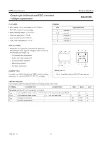 BZA408B Datasheet Pagina 3