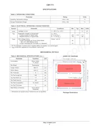 CM1771-5006YJQ數據表 頁面 2