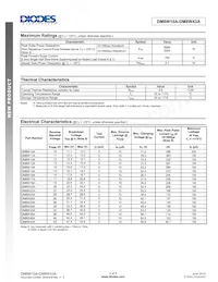 DM8W43A-13 Datasheet Page 2