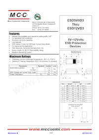 ESD12VD3-TP Datasheet Cover