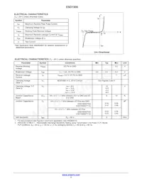 ESD7205WTT1G數據表 頁面 2