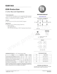 ESD7383NCTBG Datasheet Copertura