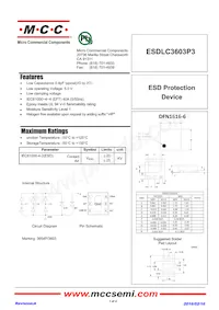 ESDLC3603P3-TP Datasheet Copertura