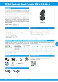 ESX10-TD-101-DC24V-X280 Datasheet Cover