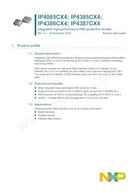 IP4085CX4/LF/PHP Datasheet Page 2