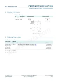 IP4085CX4/LF/PHP Datasheet Page 3