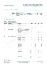 IP4085CX4/LF/PHP Datasheet Pagina 5