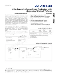 MAX14562EXT+T Datasheet Cover