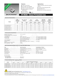 MF-SM013/250-2 Datenblatt Cover