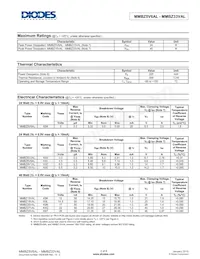 MMBZ6V8AL-7 Datasheet Pagina 2