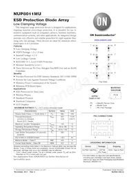 NUP8011MUTAG Datasheet Copertura