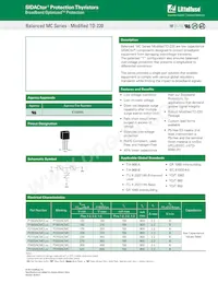 P0602AAMCL Datasheet Cover