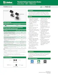 P4SMA550C Datenblatt Cover