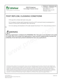 PESD0402-140 Datasheet Pagina 9