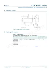 PESD12VL2BT/S911數據表 頁面 11