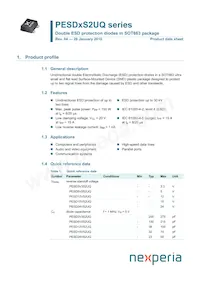 PESD15VS2UQ數據表 封面