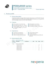 PESD24VS5UD數據表 封面