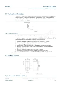 PESD3V3C1BSFYL Datasheet Pagina 7