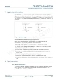 PESD3V3L1UA Datasheet Pagina 7