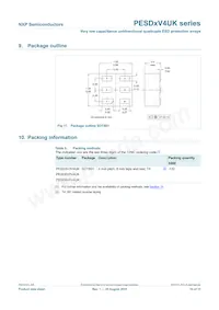 PESD3V3V4UK數據表 頁面 11