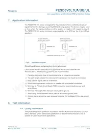 PESD5V0L1UL Datasheet Pagina 7