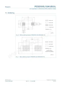 PESD5V0L1UL Datasheet Pagina 9