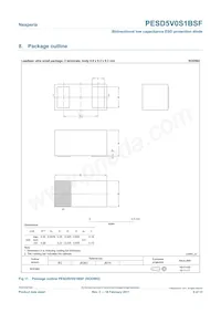 PESD5V0S1BSF數據表 頁面 8