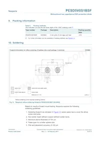 PESD5V0S1BSF數據表 頁面 9