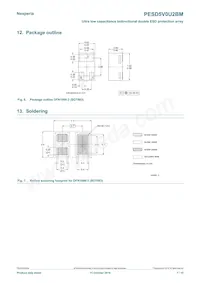 PESD5V0U2BM Datasheet Pagina 7