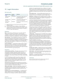 PESD5V0U2BM Datasheet Pagina 9