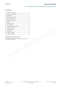 PESD5V0U2BM Datasheet Pagina 10