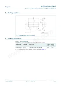 PESD5V0U2BT Datenblatt Seite 7