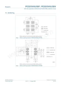 PESD5V0U5BF Datasheet Pagina 9