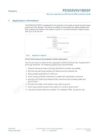 PESD5V0V1BDSF Datasheet Pagina 6