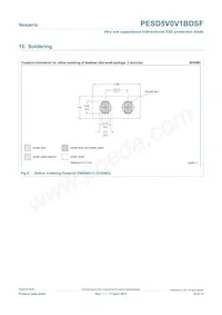 PESD5V0V1BDSF數據表 頁面 8