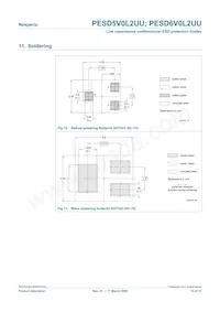 PESD6V0L2UU Datasheet Pagina 10