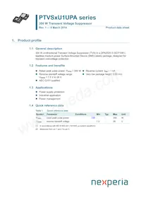 PTVS12VU1UPAZ Datasheet Copertura