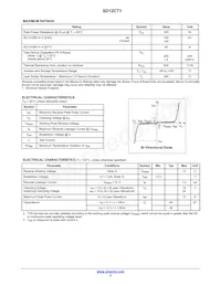 SD12CT1 Datasheet Pagina 2