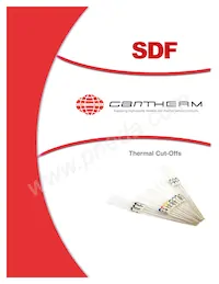 SDF DF220S Datasheet Cover