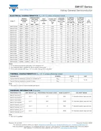 SM15T68CA-M3/57T Datasheet Page 2