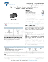 SMA5J40CA-M3/61 Datasheet Cover