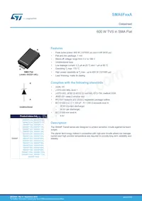 SMA6F188A數據表 封面