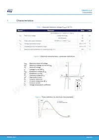 SMA6F188A數據表 頁面 2