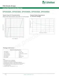 SP0506BAATG Datasheet Page 3