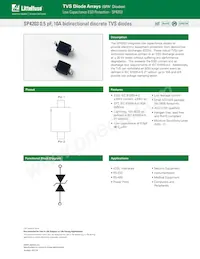 SP4203-01FTG-C數據表 封面