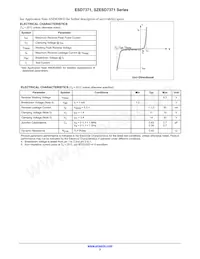 SZESD7371XV2T5G Datasheet Pagina 2